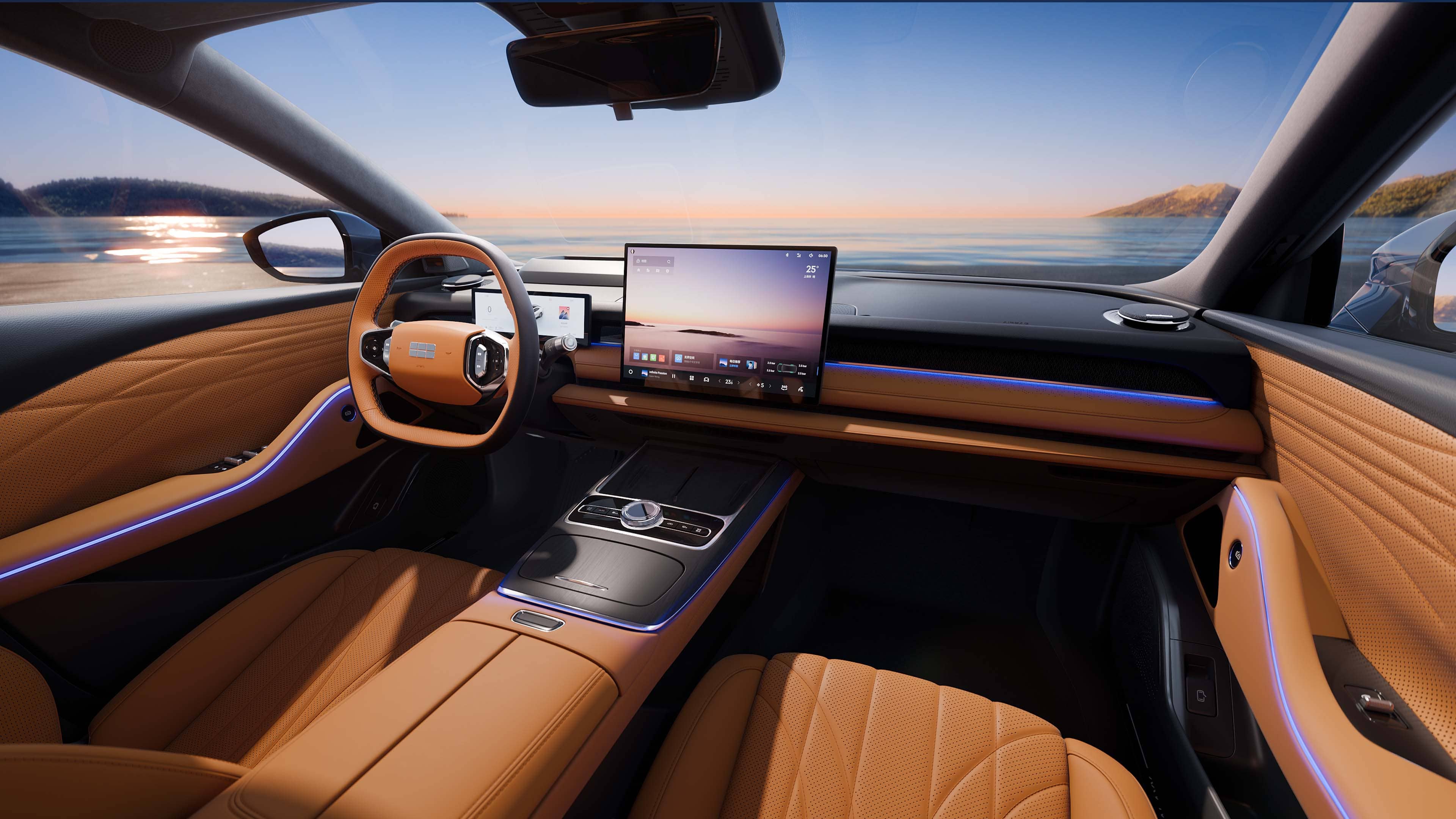 Гибридный автомобиль Geely Galaxy Star 8 PHEV 360